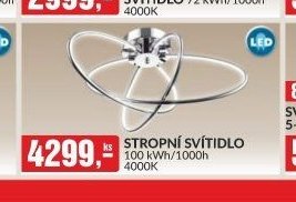STROPNÍ SVÍTIDLO