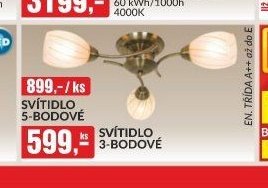 SVÍTIDLO 5-BODOVÉ