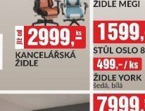 KANCELÁŘSKÁ ŽIDLE