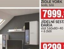 JÍDELNÍ SESTAVA DARIA