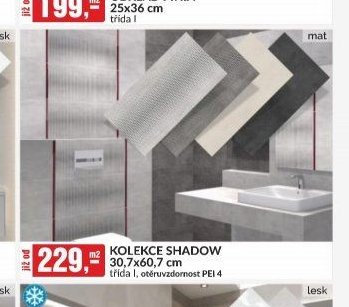 KOLEKCE SHADOW 30,7x60,7 cm