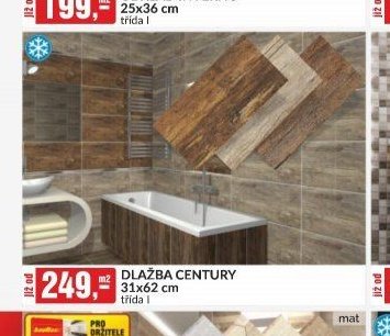 DLAŽBA CENTURY 31x62 cm