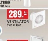 VENTILÁTOR WA 100
