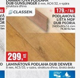 LAMINÁTOVÁ PODLAHA DUB DENVER
