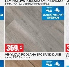 VINYLOVÁ PODLAHA SPC SAND DUNE