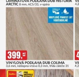 VINYLOVÁ PODLAHA DUB COLIMA