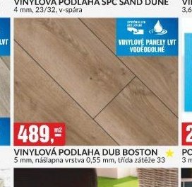 VINYLOVÁ PODLAHA DUB BOSTON