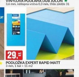 PODLOŽKA EXPERT RAPID MATT