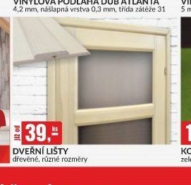 DVEŘNÍ LIŠTY