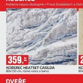 KOBEREC HEATSET CASILDA 80x150 cm