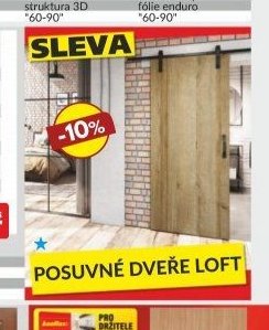 POSUVNÉ DVEŘE LOFT