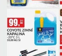 COYOTE ZIMNÍ KAPALINA -20°C 3 L