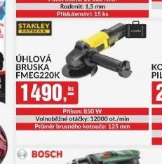ÚHLOVÁ BRUSKA FMEG220K