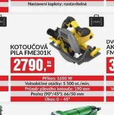 KOTOUČOVÁ PILA FME301K