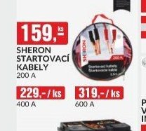 SHERON STARTOVACÍ KABELY 200 A