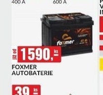 FOXMER AUTOBATERIE