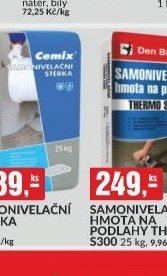 SAMONIVELAČNÍ STĚRKA 25 kg