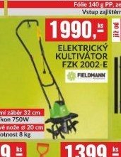 ELEKTRICKÝ KULTIVÁTOR FZK 2002-E