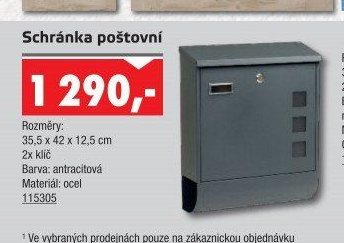 Schránka poštovní