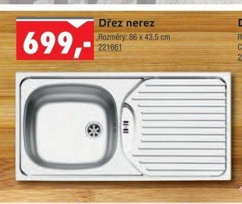Dřez nerez