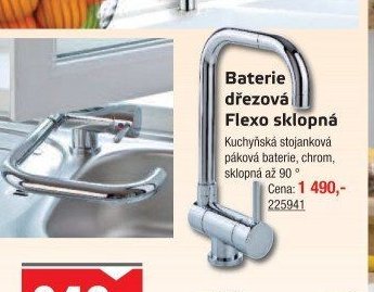 Baterie dřezová Flexo sklopná