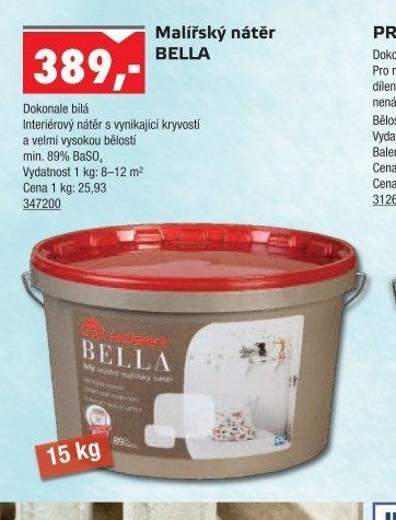 Malířský nátěr BELLA
