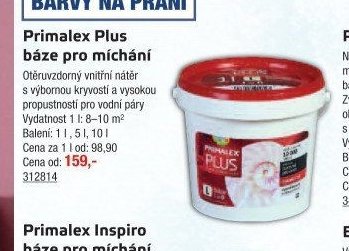 Primalex Plus báze pro míchání