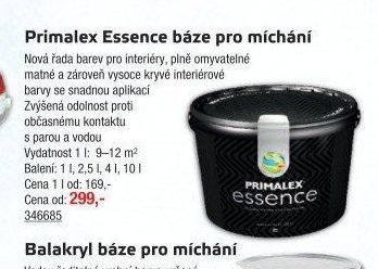 Primalex Essence báze pro míchání