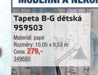 Tapeta B-G dětská 959503