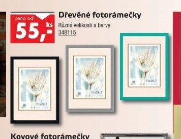 Dřevěné fotorámečky