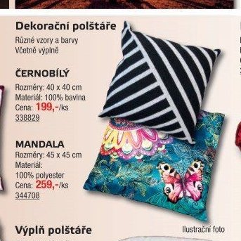 Dekorační polštáře