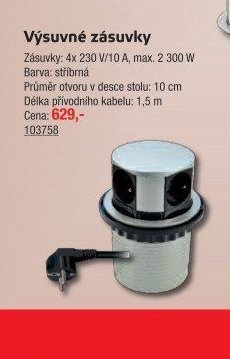 Výsuvné zásuvky