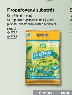 Propařovaný substrát