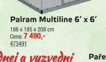Palram Multiline 6' x 6'