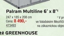Palram Multiline 6' x 8'1