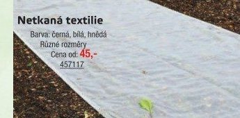 Netkaná textilie