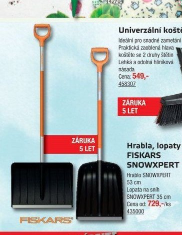 Hrabla, lopaty FISKARS SNOWXPERT