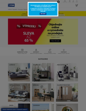 akční leták Jysk 2.2.2021-8.2.2021