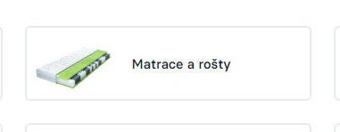 Matrace a rošty