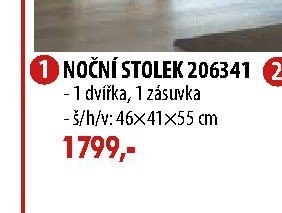NOČNÍ STOLEK 206341