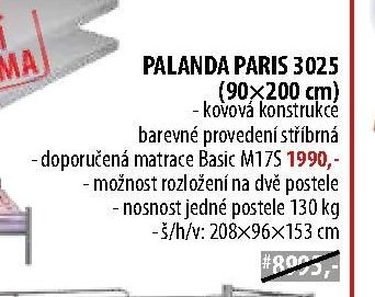 PALANDA PARIS 3025