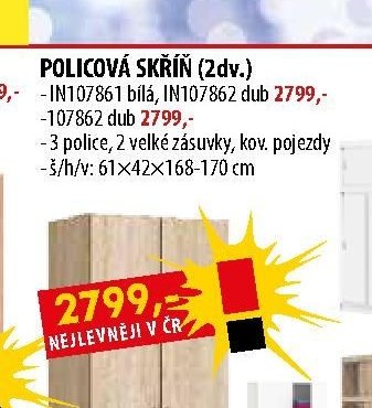 POLICOVÁ SKŘÍŇ (2dv.)