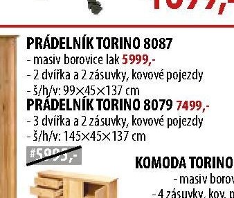 PRÁDELNÍK TORINO 8087 / 8079