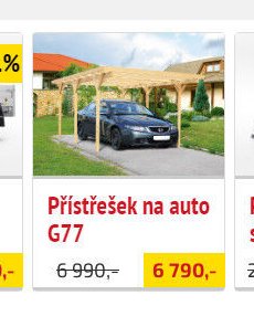 Přístřešek na auto G77