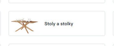 Stoly a stolky