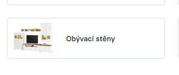 Obývací stěny