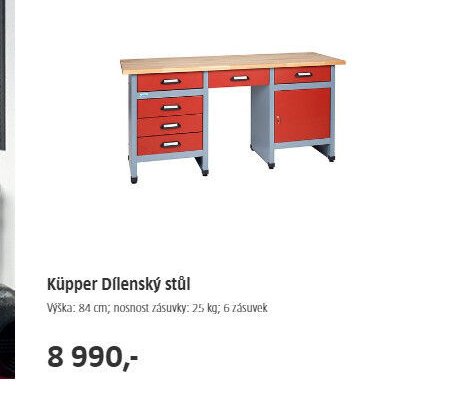 Küpper Dílenský stůl