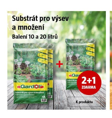 Substrát pro výsev a množení