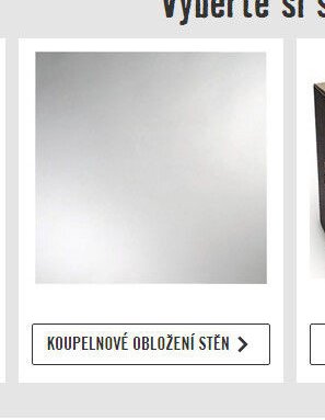 Koupelnové obložení stěn