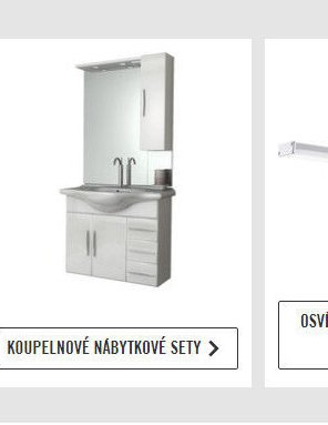Koupelnové nábytkové sety
